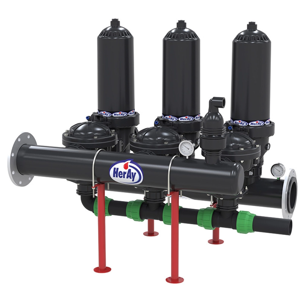 P100 Semi-Automatic System with Manifold and Plastic Filter