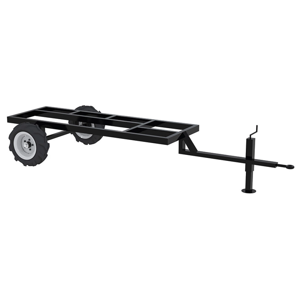 Economic Model/ Single Axle Scissorless Trailer