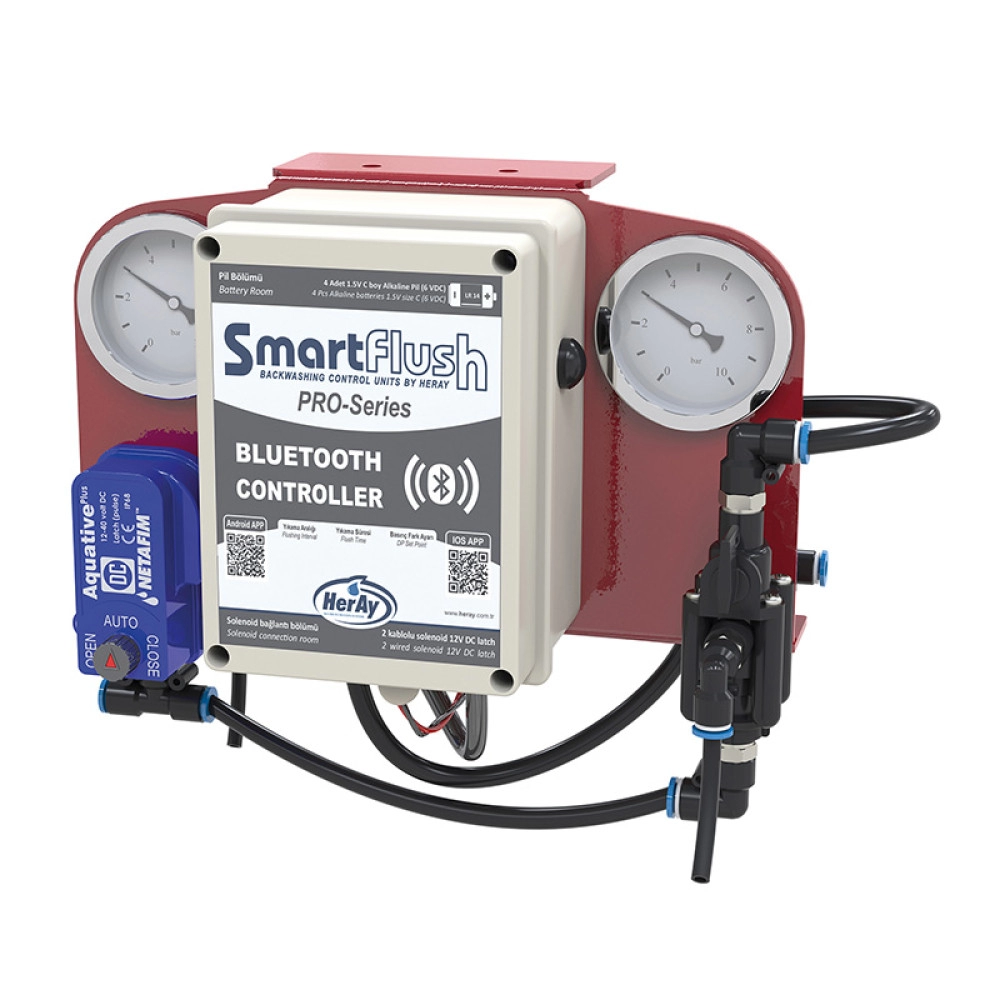 Bluetooth Connected Backwash Automation Kits