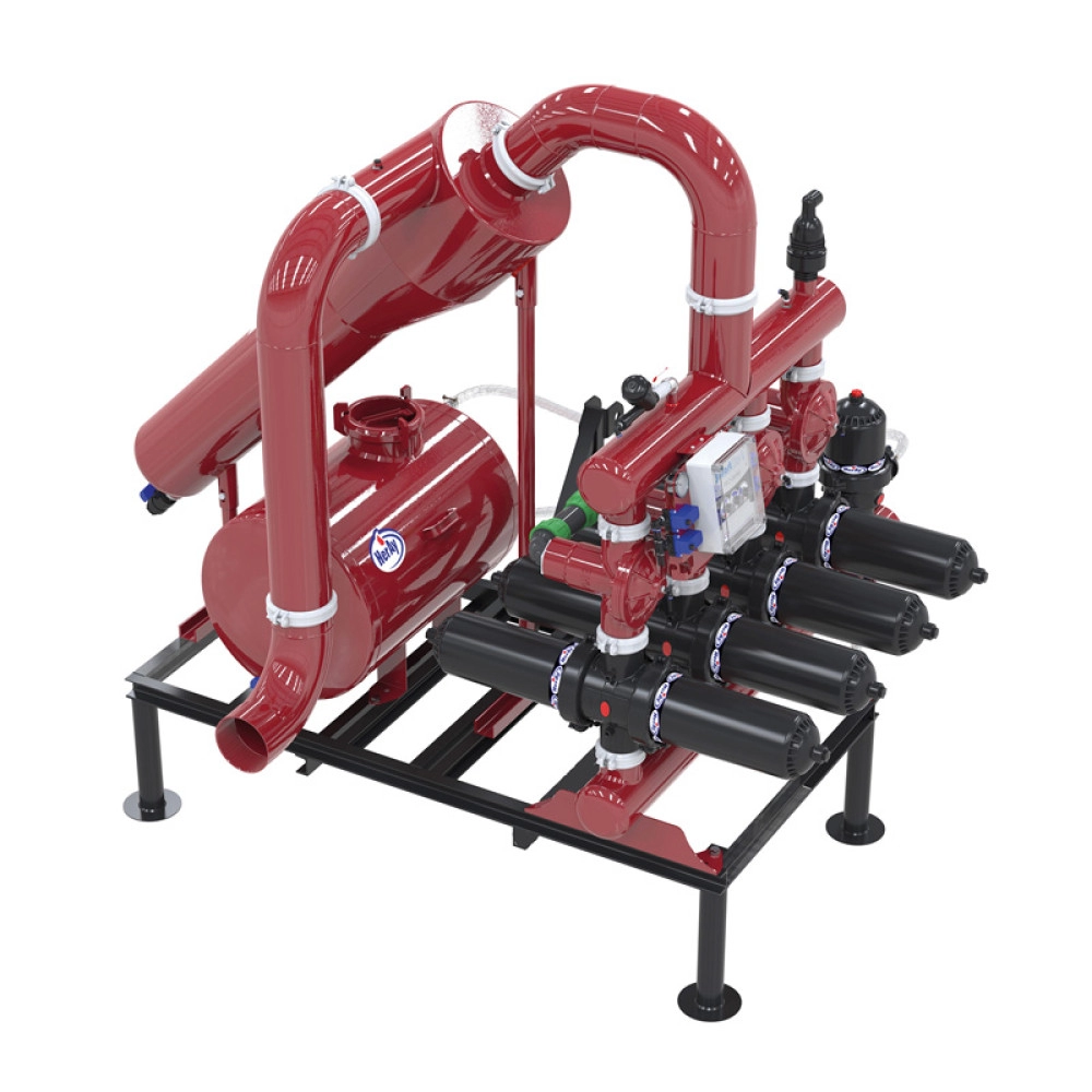 Platform Automatic - Separator and Twin Plastic Disc Filter Systems