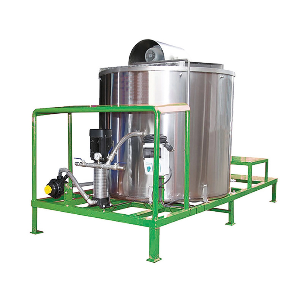 Stainless Steel Fertilizer Tank Set with Mixer and Pump