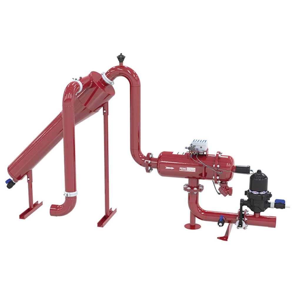 Системы с сепаратором и автоматическим сетчатым фильтром