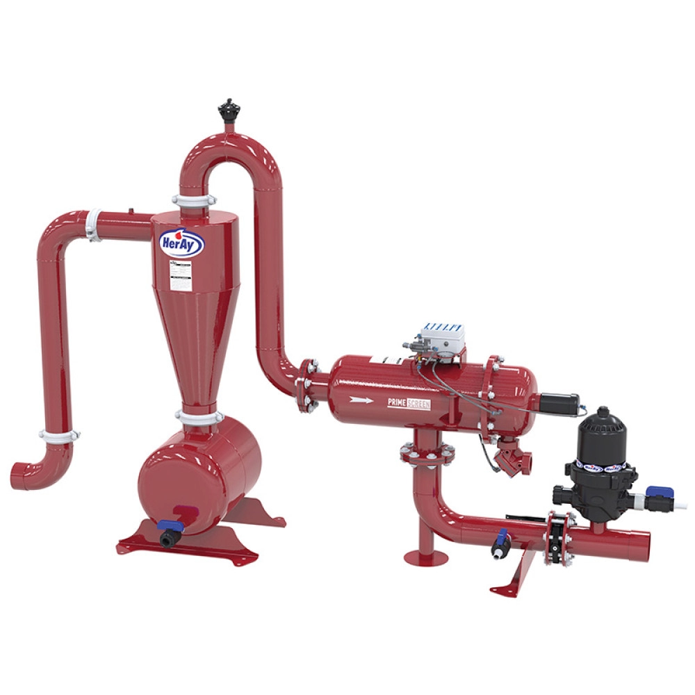 Системы с гидроциклоном и автоматическим сетчатым фильтром